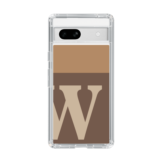 Slim Protection Case［ Original - initial two tone - W brown ］