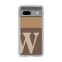 Slim Protection Case［ Original - initial two tone - W brown ］