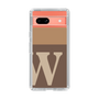 Slim Protection Case［ Original - initial two tone - W brown ］