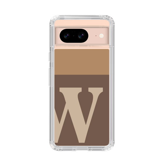 Slim Protection Case［ Original - initial two tone - W brown ］