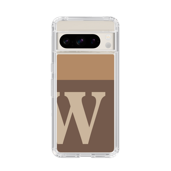 Slim Protection Case［ Original - initial two tone - W brown ］