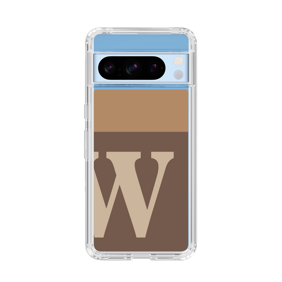 Slim Protection Case［ Original - initial two tone - W brown ］