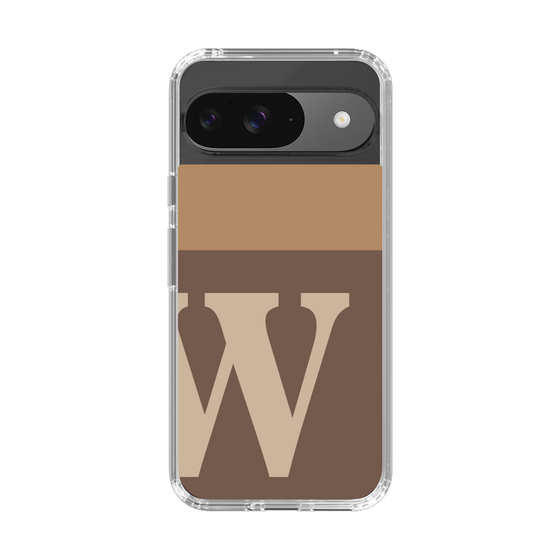 Slim Protection Case［ Original - initial two tone - W brown ］
