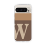 Slim Protection Case［ Original - initial two tone - W brown ］