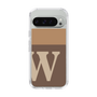 Slim Protection Case［ Original - initial two tone - W brown ］