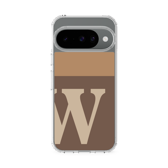 Slim Protection Case［ Original - initial two tone - W brown ］