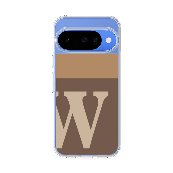 Slim Protection Case［ Original - initial two tone - W brown ］