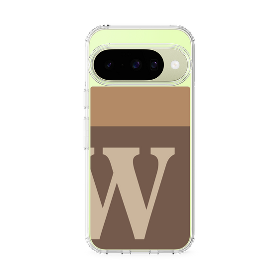 Slim Protection Case［ Original - initial two tone - W brown ］