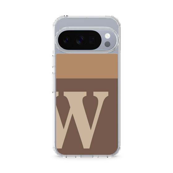 Slim Protection Case［ Original - initial two tone - W brown ］