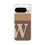 Slim Protection Case［ Original - initial two tone - W brown ］