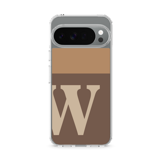 Slim Protection Case［ Original - initial two tone - W brown ］