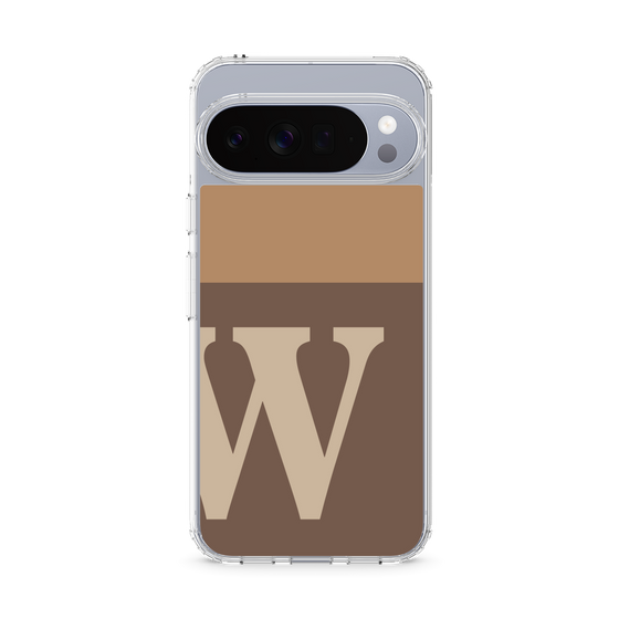 Slim Protection Case［ Original - initial two tone - W brown ］