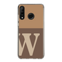Slim Protection Case［ Original - initial two tone - W brown ］