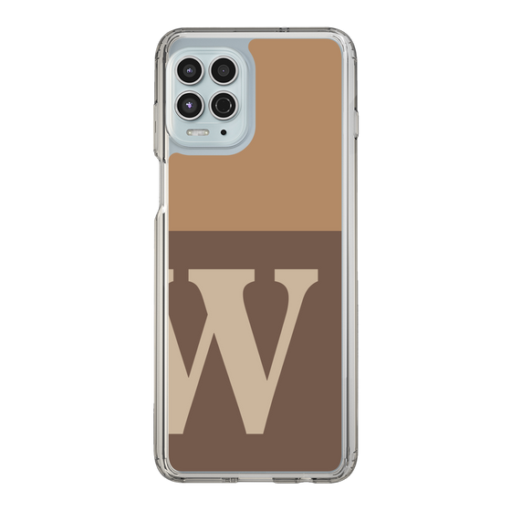 Slim Protection Case［ Original - initial two tone - W brown ］