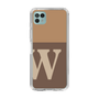 Slim Protection Case［ Original - initial two tone - W brown ］