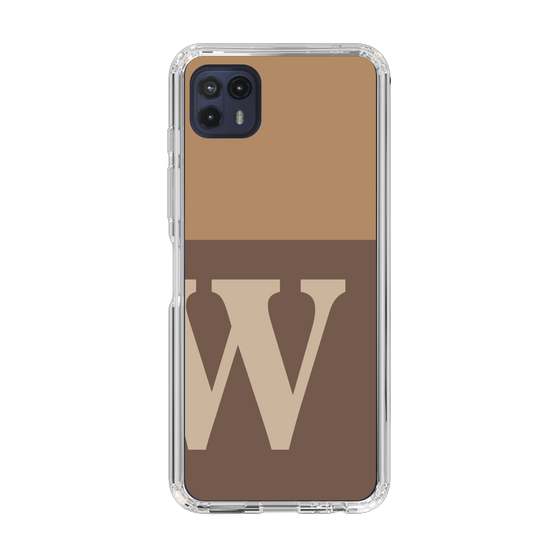 Slim Protection Case［ Original - initial two tone - W brown ］