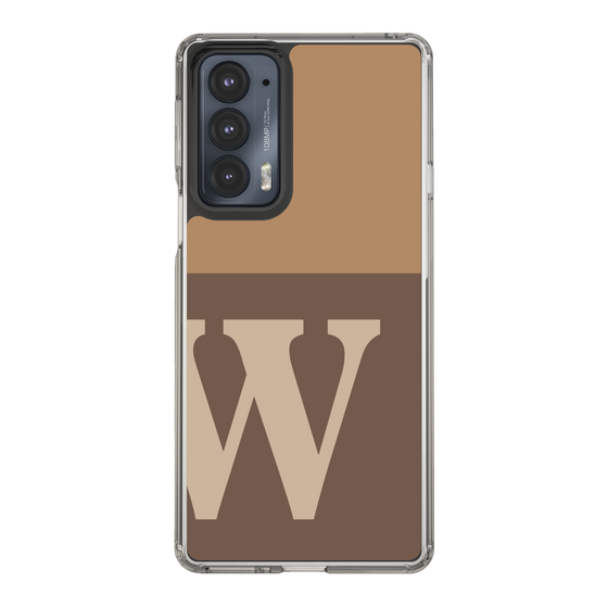 Slim Protection Case［ Original - initial two tone - W brown ］