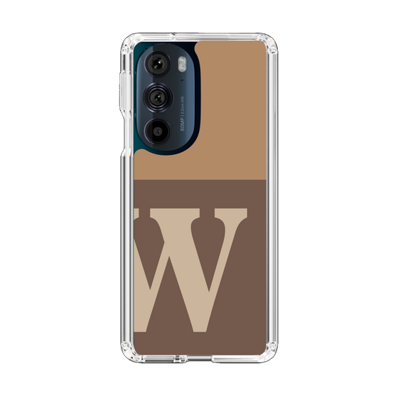 Slim Protection Case［ Original - initial two tone - W brown ］