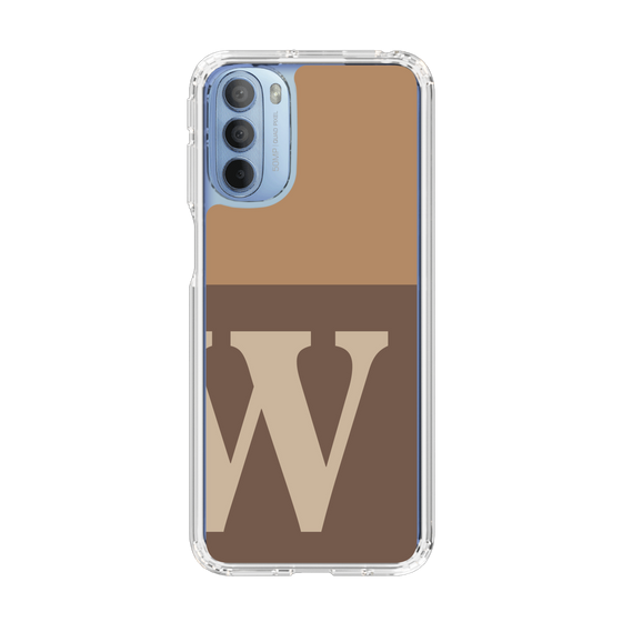 Slim Protection Case［ Original - initial two tone - W brown ］