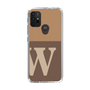 Slim Protection Case［ Original - initial two tone - W brown ］