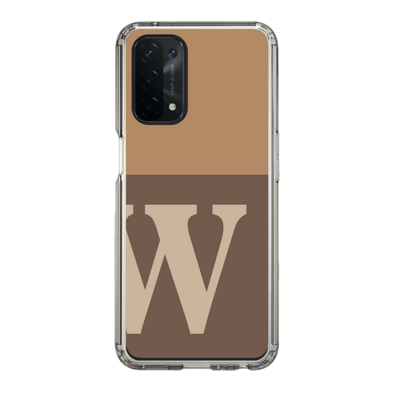Slim Protection Case［ Original - initial two tone - W brown ］