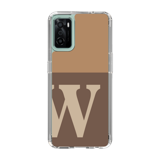 Slim Protection Case［ Original - initial two tone - W brown ］