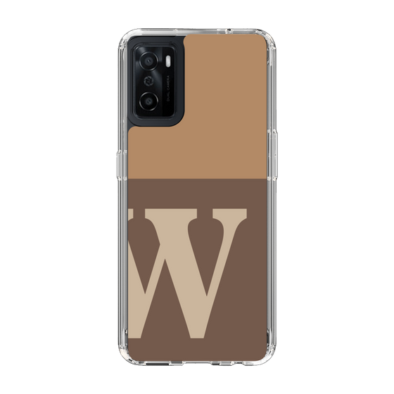 Slim Protection Case［ Original - initial two tone - W brown ］