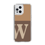 Slim Protection Case［ Original - initial two tone - W brown ］