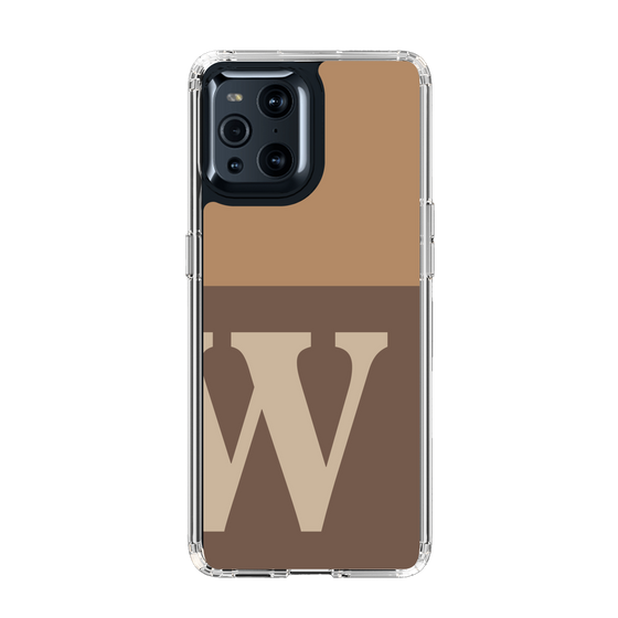 Slim Protection Case［ Original - initial two tone - W brown ］