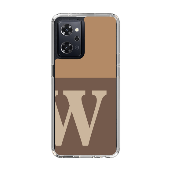Slim Protection Case［ オリジナル - initial two tone - W brown ］