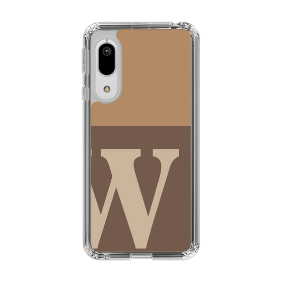Slim Protection Case［ Original - initial two tone - W brown ］