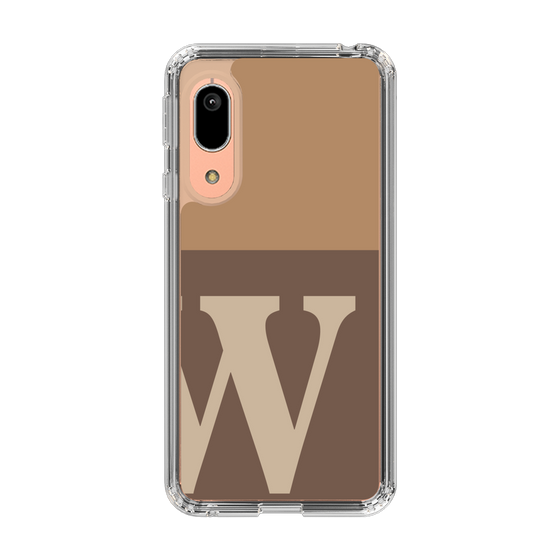 Slim Protection Case［ Original - initial two tone - W brown ］