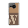 Slim Protection Case［ Original - initial two tone - W brown ］