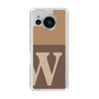 Slim Protection Case［ Original - initial two tone - W brown ］