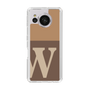 Slim Protection Case［ Original - initial two tone - W brown ］