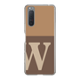 Slim Protection Case［ Original - initial two tone - W brown ］