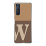 Slim Protection Case［ Original - initial two tone - W brown ］