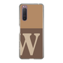 Slim Protection Case［ Original - initial two tone - W brown ］