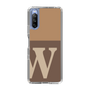 Slim Protection Case［ Original - initial two tone - W brown ］