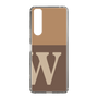 Slim Protection Case［ Original - initial two tone - W brown ］