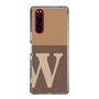 Slim Protection Case［ Original - initial two tone - W brown ］