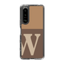 Slim Protection Case［ Original - initial two tone - W brown ］
