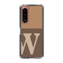 Slim Protection Case［ Original - initial two tone - W brown ］