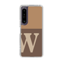 Slim Protection Case［ Original - initial two tone - W brown ］