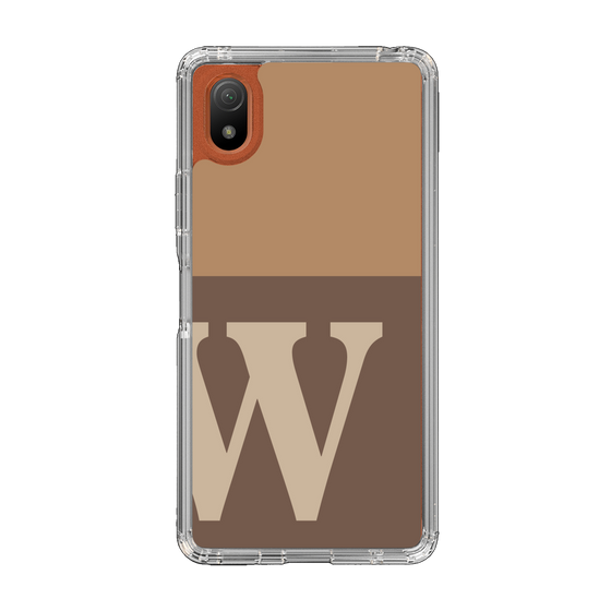 Slim Protection Case［ Original - initial two tone - W brown ］