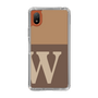 Slim Protection Case［ Original - initial two tone - W brown ］