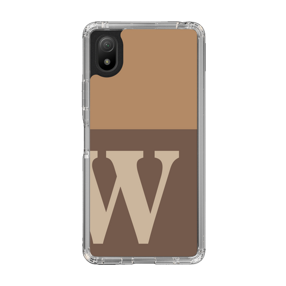 Slim Protection Case［ Original - initial two tone - W brown ］