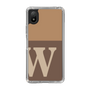 Slim Protection Case［ Original - initial two tone - W brown ］