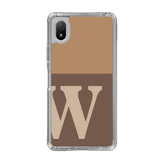Slim Protection Case［ Original - initial two tone - W brown ］