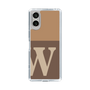 Slim Protection Case［ Original - initial two tone - W brown ］